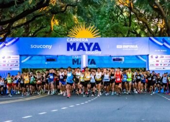 Más de 15,000 corredores celebraron la Revolución de Mayo en las “Fiestas Mayas”