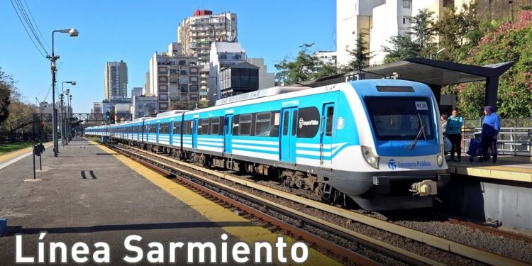 La línea Sarmiento interrumpirá su servicio por cuatro días