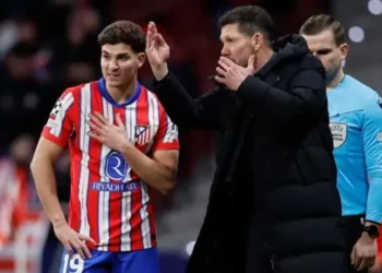 Julián Alvarez y Diego Simeone: reunión en Madrid en medio de rumores de transferencia
