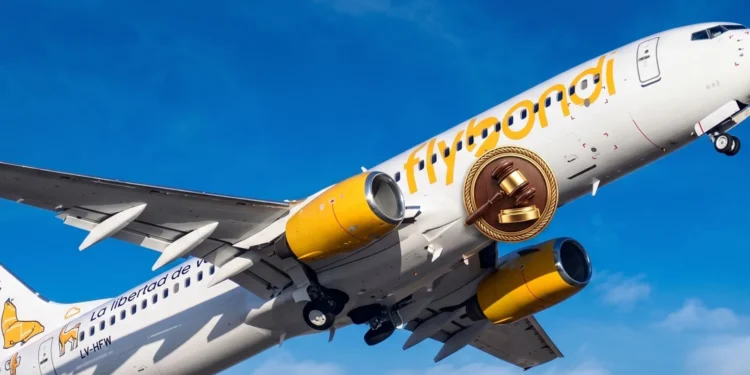 Flybondi enfrenta crisis financiera severa y se intensifican rumores de concurso preventivo