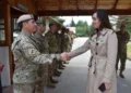 Relevan a un oficial militar en Chubut por recibir a Villarruel durante los incendios
