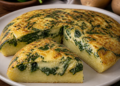 Cómo elaborar una tortilla de espinaca y queso con base de puré de papas: una opción sencilla y deliciosa