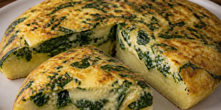 Cómo elaborar una tortilla de espinaca y queso con base de puré de papas: una opción sencilla y deliciosa