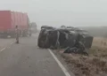 Trágico accidente en la Ruta Nacional 251 de Río Negro deja dos víctimas fatales