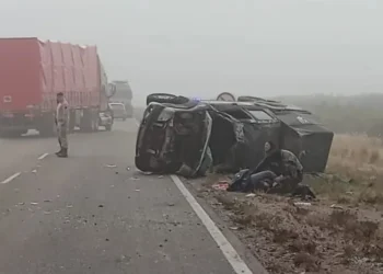 Trágico accidente en la Ruta Nacional 251 de Río Negro deja dos víctimas fatales