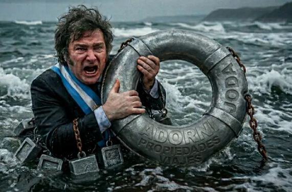 Milei, Malvinas y el riesgo de un salvavidas de plomo