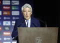 El presidente del Atlético de Madrid se pronuncia sobre Julián Álvarez