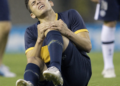 Golpe duro para Boca: Toto Belmonte se lesionó los meniscos y el Vasco Arruabarrena pierde una pieza clave en el mediocampo